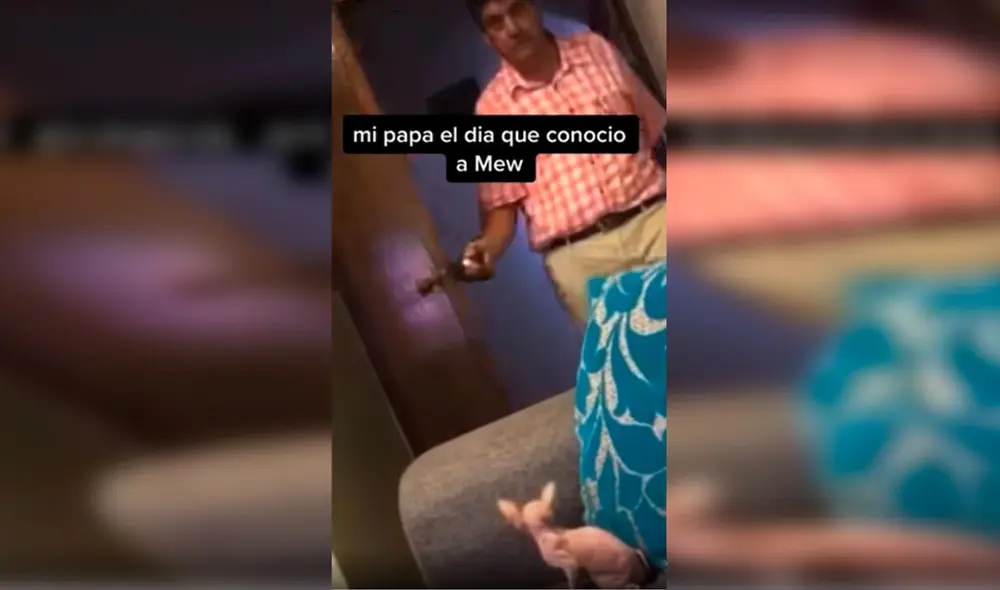 Desliza las imágenes para conocer la reacción de un padre al conocer a la nueva mascota de su hija. Foto: Captura de Facebook Desliza las imágenes para conocer la reacción de un padre al conocer a la nueva mascota de su hija. Foto: Captura de Facebook