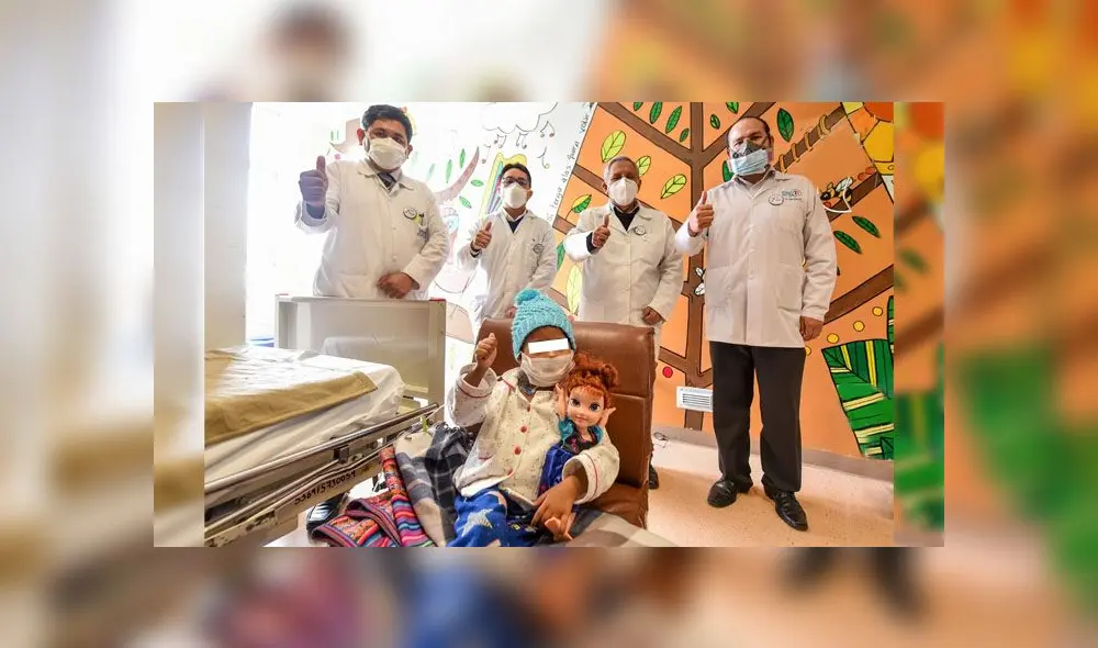 Operan tumor a niña de 4 años en el INSN San Borja | Créditos: difusión / INSN - SB