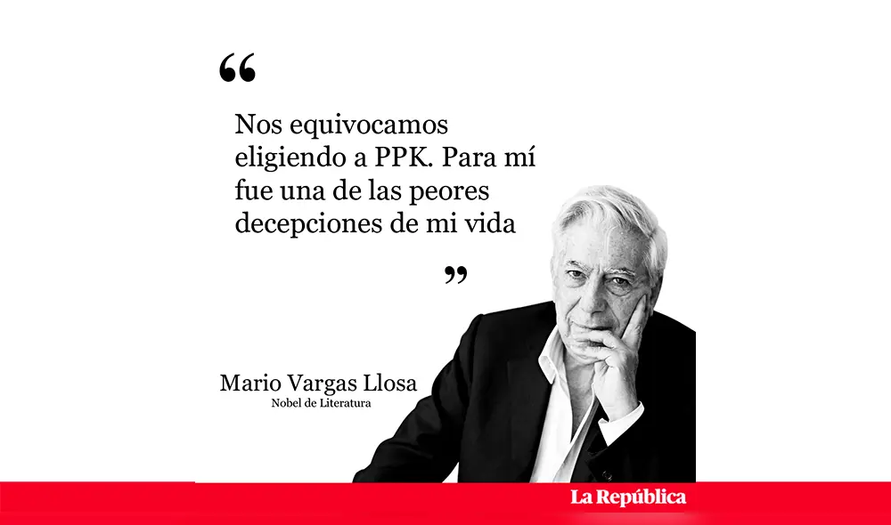 Las mejores frases de la entrevista a Mario Vargas Llosa [FOTOS]