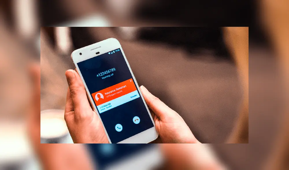Los usuarios peruanos reciben en promedio 30.9 llamadas spam al mes. | Foto: TrueCaller