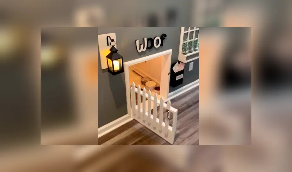 Desliza las imágenes para conocer el impresionante cuarto que armó un joven para sus pequeños perros.