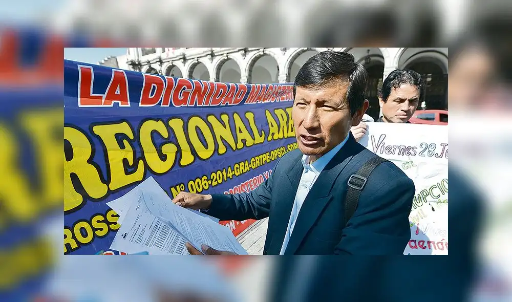 Sute quiere traerse abajo mesa de diálogo que el Minedu instaló en Arequipa