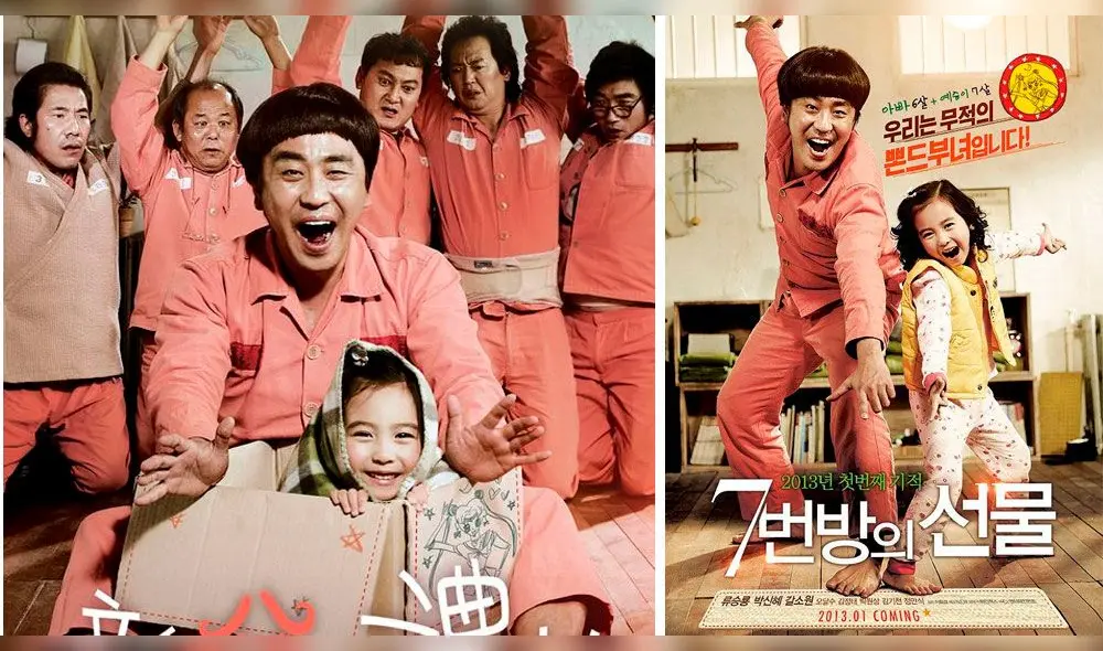 Ryu Seung Ryong y Kal So Won fueron padre e hija en la película Gift of Room 7, del 2013.