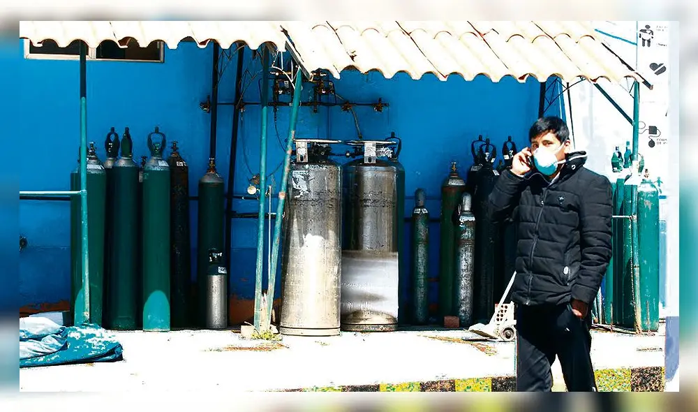 demanda. Balones de oxígeno son usados para estabilizar a pacientes contagiados con COVID-19. demanda. Balones de oxígeno son usados para estabilizar a pacientes contagiados con COVID-19.