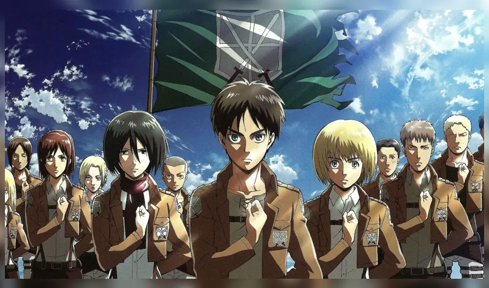 El manga se publicó por primera vez en la editorial Kodansha. Créditos: Wit Studio El manga se publicó por primera vez en la editorial Kodansha. Créditos: Wit Studio