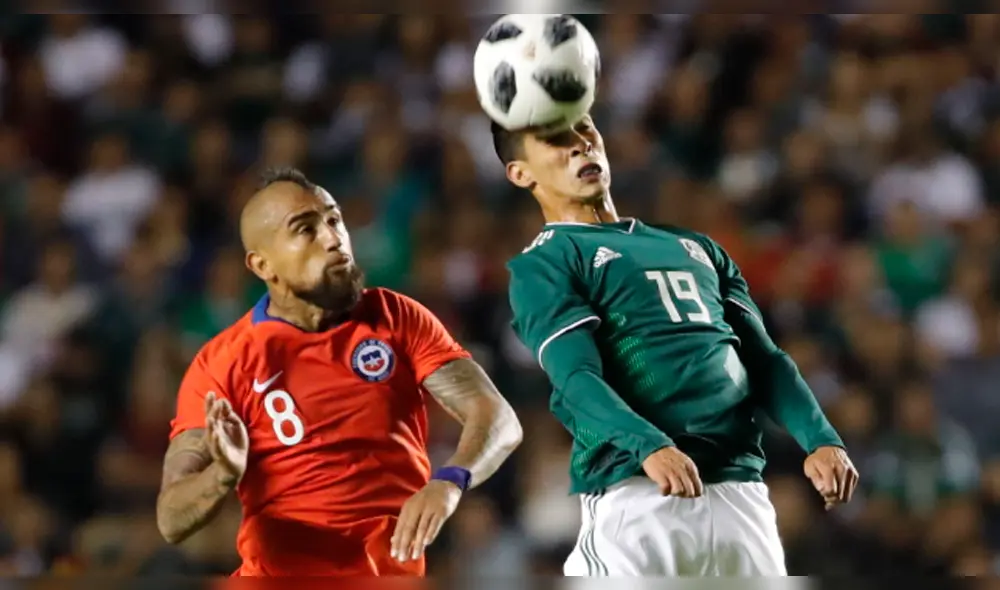 México vs Chile: el polémico gesto de Arturo Vidal que enfureció a mexicanos