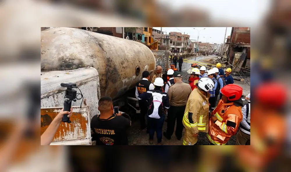 Buscan a dueño de empresa a la que pertenecía el camión cisterna que explotó. Créditos: La República. Buscan a dueño de empresa a la que pertenecía el camión cisterna que explotó. Créditos: La República.