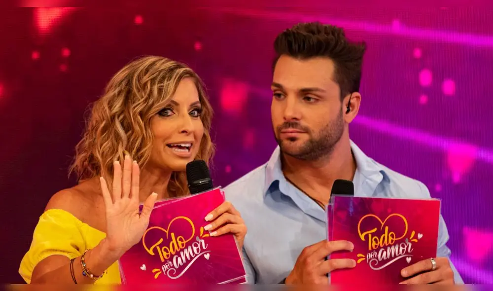 Nicola Porcella y Karina Rivera. Foto: Archivo