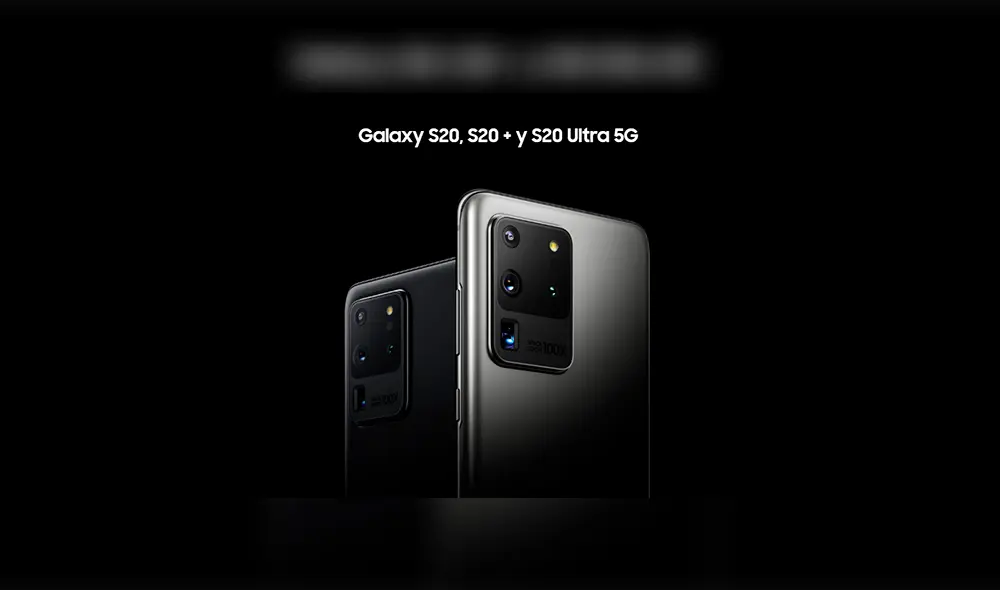 Lanzamiento oficial de la nueva serie Galaxy S20 5G.