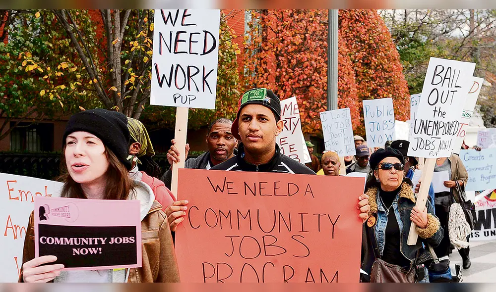 El empleo cae en EEUU por avance de tensiones comerciales