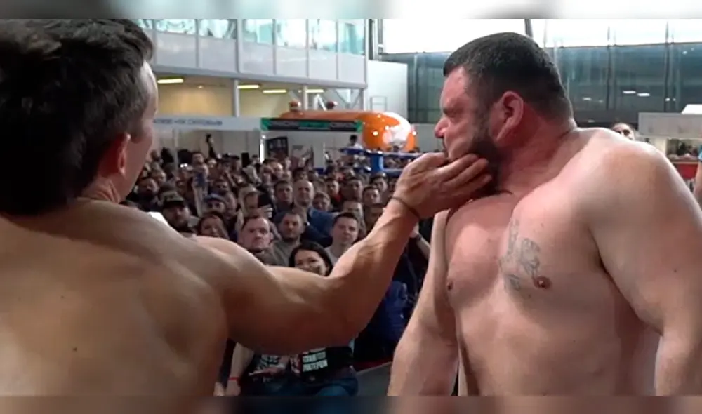 En Facebook campeonato de bofetadas ruso tiene un terrible final [VIDEO]