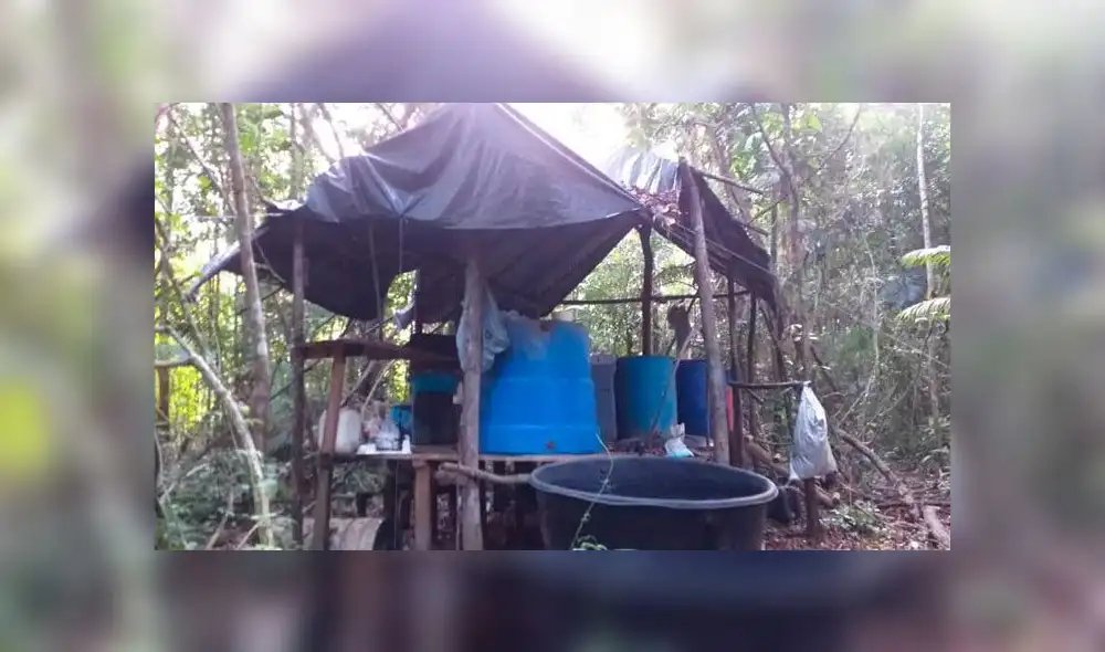 Los laboratorios fueron desarticulados en una zona ubicada en la frontera entre Colombia y Venezuela. Foto: Twitter