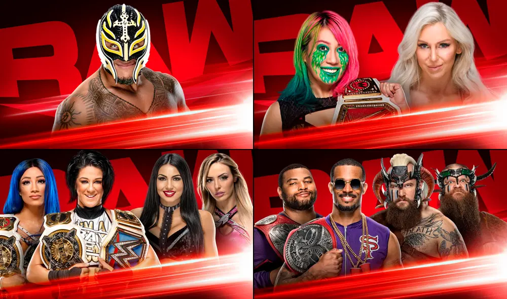 WWE realizará HOY EN VIVO un nuevo episodio de Monday Night RAW. Foto: WWE