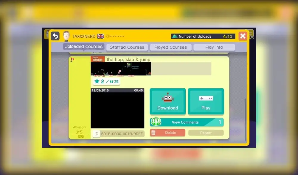 Super Mario Maker para Wii U fue publicado en 2015.