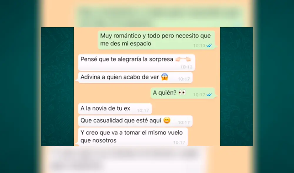 WhatsApp: Mujer infiel quiso viajar con su ex pareja, pero su novio la descubre y esto pasa [VIDEO]