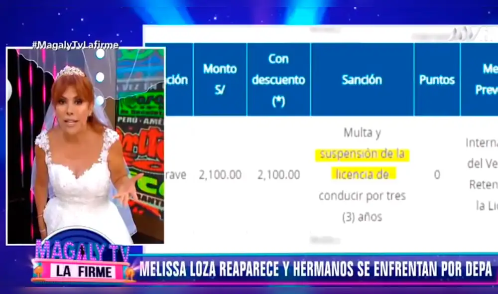 Captan a novio de Melissa Loza cometiendo otra infracción en pleno proceso legal
