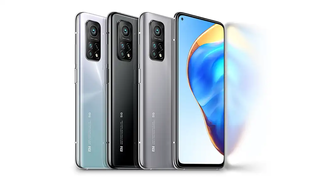 El Mi 10T Pro está disponible en color negro, gris y celeste. Foto: Xiaomi