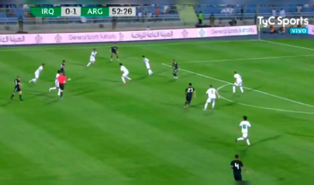 Argentina vs Irak EN VIVO: golazo de Roberto Pereyra para el 2-0 [VIDEO]