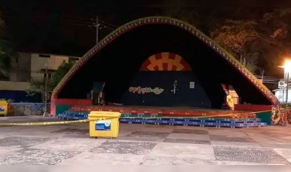 Escena registrada en la ciudad de Piura en horas de la madrugada. Escena registrada en la ciudad de Piura en horas de la madrugada.