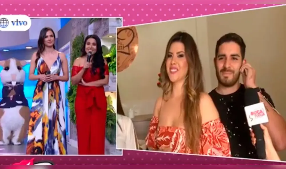 Antonella De Groot, expareja de Mauricio Diez Canseco, presentó a su nuevo novio en "En boca de todos"