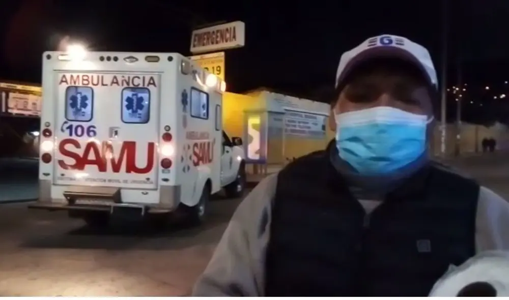 Coronavirus en Puno. Desesperado, hijo pide por atención para su padre. Coronavirus en Puno. Desesperado, hijo pide por atención para su padre.