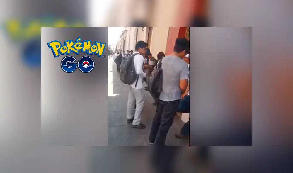 jóvenes que jugaban Pokémon GO son insultados por sujeto en Arequipa jóvenes que jugaban Pokémon GO son insultados por sujeto en Arequipa