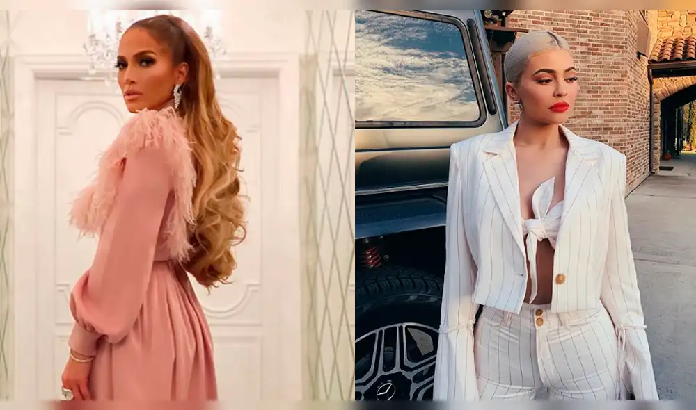 Kylie Jenner es sorprendida mientras analiza el derrier de Jennifer Lopez (Fotos)
