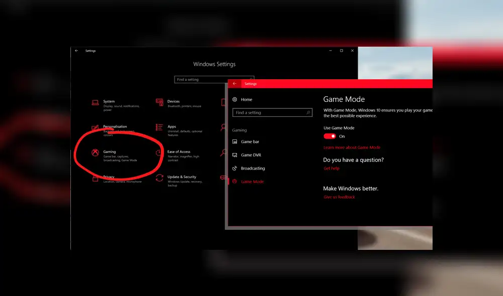Usuarios y portales especializados recomiendan desactivar el 'modo juego' para descartar si el rendimiento mejora. Encuentra los pasos en la nota.