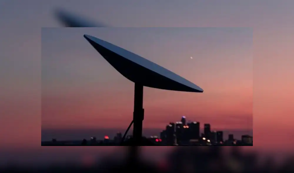 Antenas receptoras de Starlink.