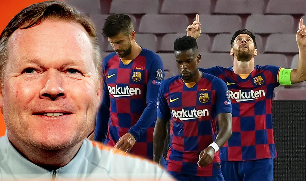 Ronald Koeman suena fuerte para dirigir al FC Barcelona. Foto: AFP/Composición: La República Ronald Koeman suena fuerte para dirigir al FC Barcelona. Foto: AFP/Composición: La República