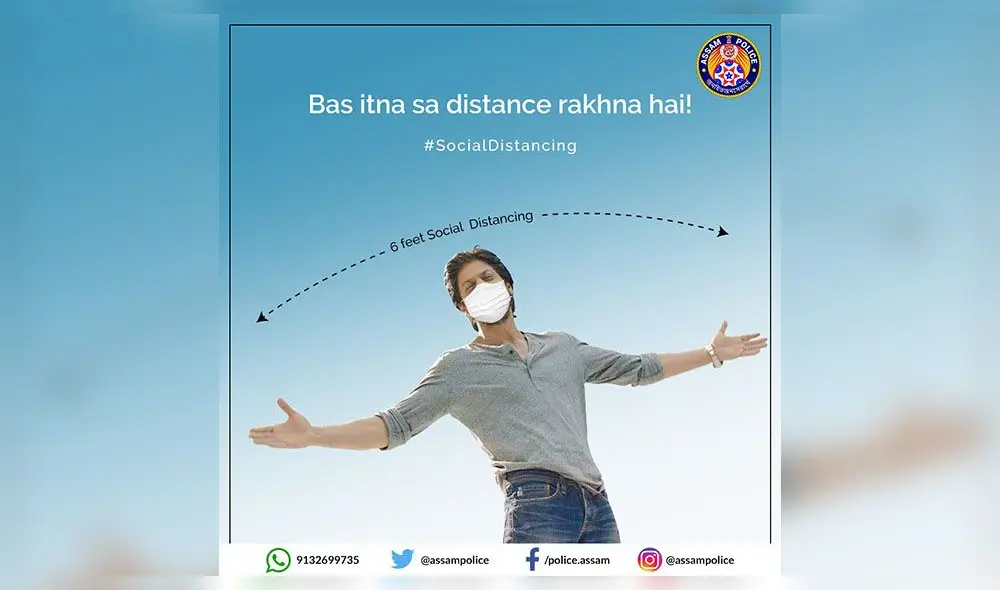 Imagen creada por la Policía de Assan. Foto: Twitter Imagen creada por la Policía de Assan. Foto: Twitter