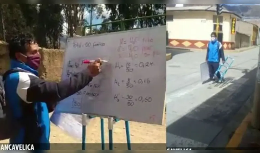 Jhoel Herrera elogia a profesor que camina varios kilómetros para dar clases en Huancavelica.