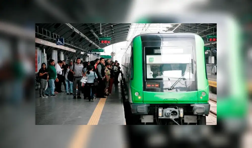 Venezolano casi muere al lanzarse a la vía del tren eléctrico en SJL [VIDEO]