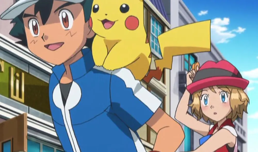 Ash y Serena Ash y Serena