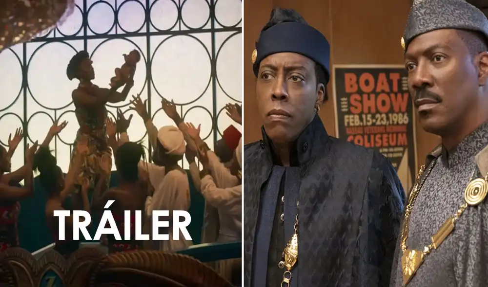 Eddie Murphy vuelve una vez más para Coming to America 2. Foto: composición/Amazon Prime Video