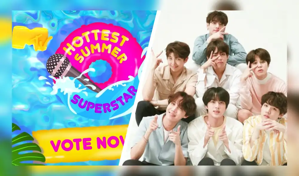 BTS, MTV Hottest Summer SuperStar