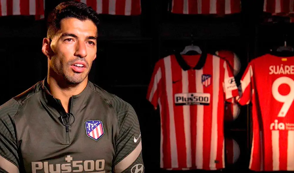 Luis Suárez llegó al Atlético de Madrid procedente del FC Barcelona. Foto: Twitter @Atleti