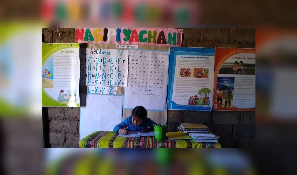 La docente también creó salas de estudios en las viviendas de sus alumnos. Foto: Difusión.