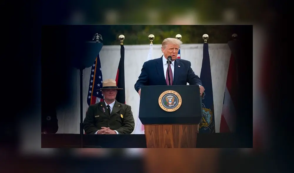 Trump estuvo en Pensilvania y desde allí hizo un sorpresivo llamado a la unidad. Foto: EFE Trump estuvo en Pensilvania y desde allí hizo un sorpresivo llamado a la unidad. Foto: EFE