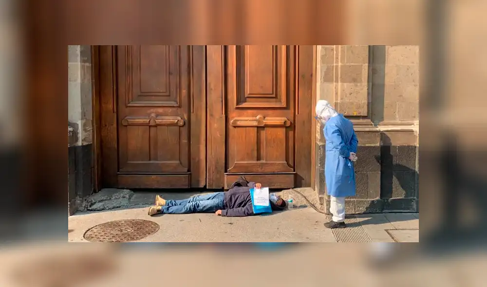 Alfredo Morales, de 28 años, no soportó quedarse sin electricidad y salió a protestar. (Foto: Antonio García) Alfredo Morales, de 28 años, no soportó quedarse sin electricidad y salió a protestar. (Foto: Antonio García)