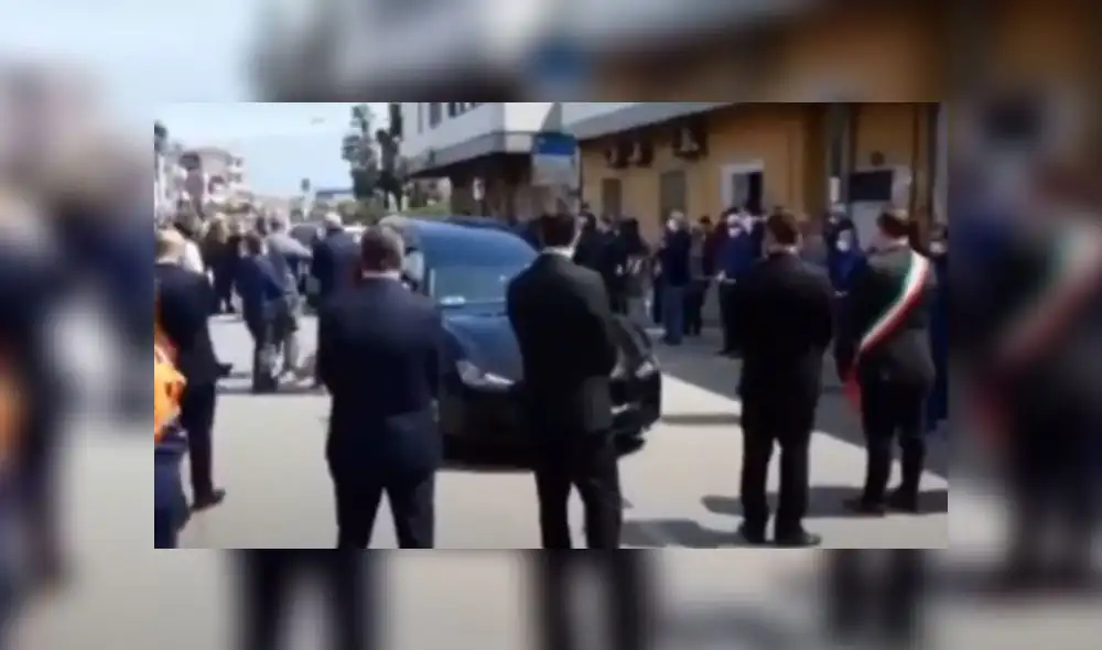 El alcalde de Saviano falleció debido al coronavirus. Fuente: ITV. El alcalde de Saviano falleció debido al coronavirus. Fuente: ITV.