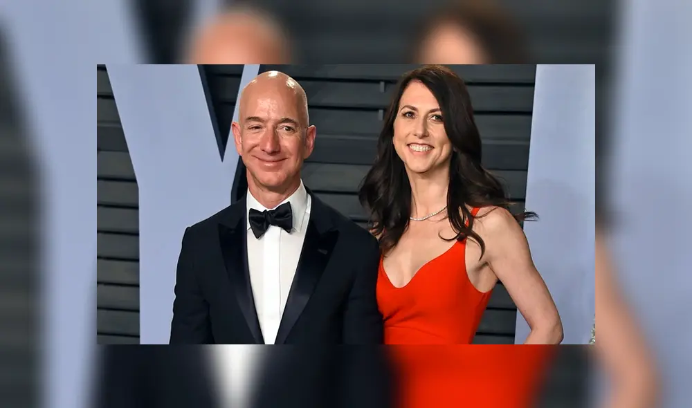 Jeff Bezos y su exposa Jeff Bezos y su exposa