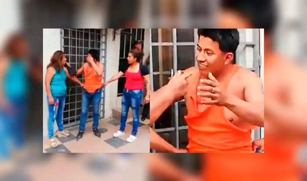 Facebook: hombre es golpeado por su esposa y amante, tras ser descubierto por ambas [VIDEO]