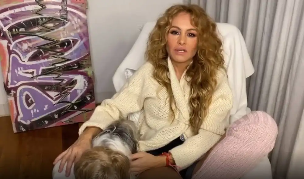 Paulina Rubio sobre su escandaloso video en Instagram “Fue desastroso, pero aprendí de ello”