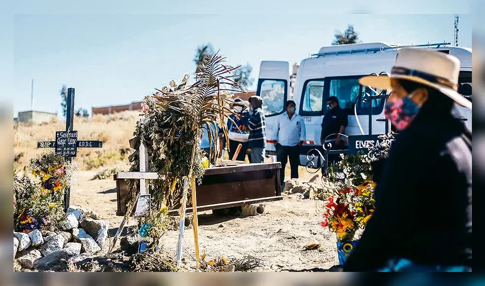 sepelios. La mayoría de ellos se realiza casi en soledad por miedo al contagio. No hay familiares ni amigos que den contención.