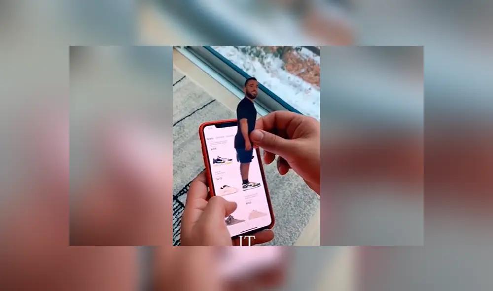 Desliza las fotografías para ver el increíble ‘truco’ que usó este joven para comprar zapatillas por Internet. Foto: Captura: TikTok Desliza las fotografías para ver el increíble ‘truco’ que usó este joven para comprar zapatillas por Internet. Foto: Captura: TikTok