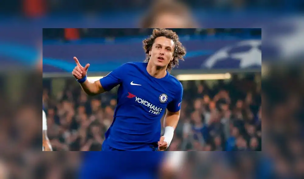 Chelsea vs. Roma: David Luiz anota golazo para el 1-0 de los 'blues' en Champions League [VIDEO]