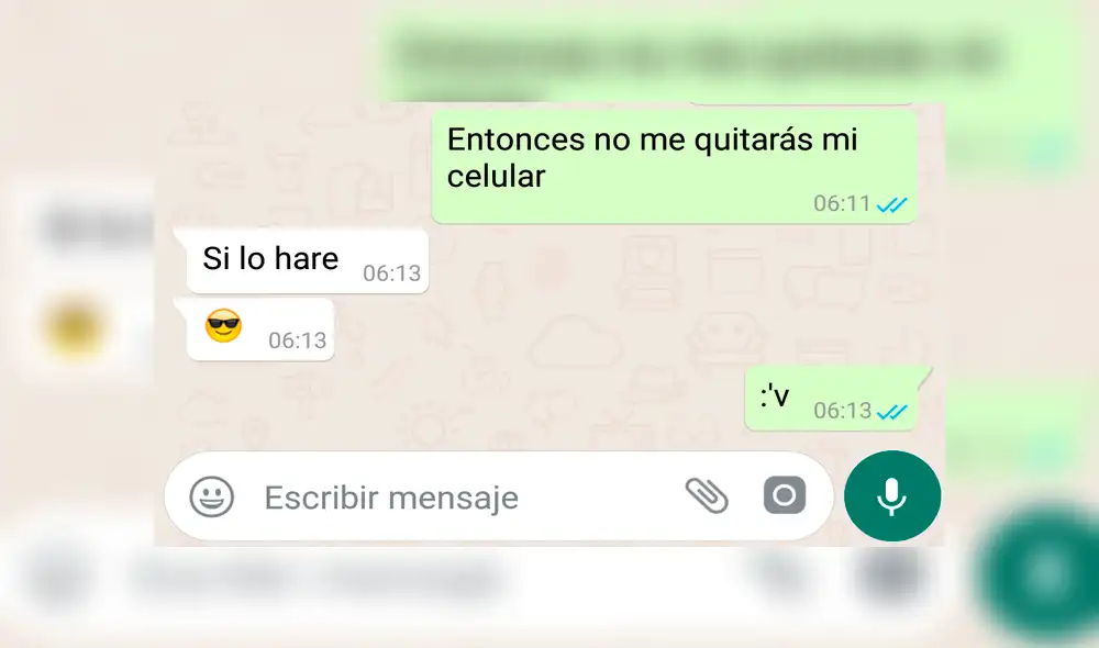 WhatsApp: La sorprendente reacción de un padre ante el "Cállese viejo lesbiano" de su hijo [FOTOS]