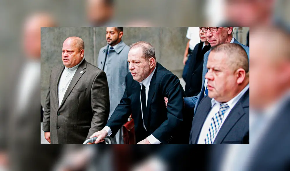 Harvey Weinstein sufre caída en la cárcel a dos días de conocer su sentencia por agresión sexual