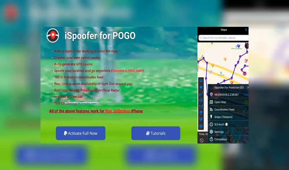 Ispoofers, la aplicación de fake gps más usada en Pokémon GO por fin fue eliminada por Apple. Los tramposos de Ios ya no podrán usar Fly. Ispoofers, la aplicación de fake gps más usada en Pokémon GO por fin fue eliminada por Apple. Los tramposos de Ios ya no podrán usar Fly.